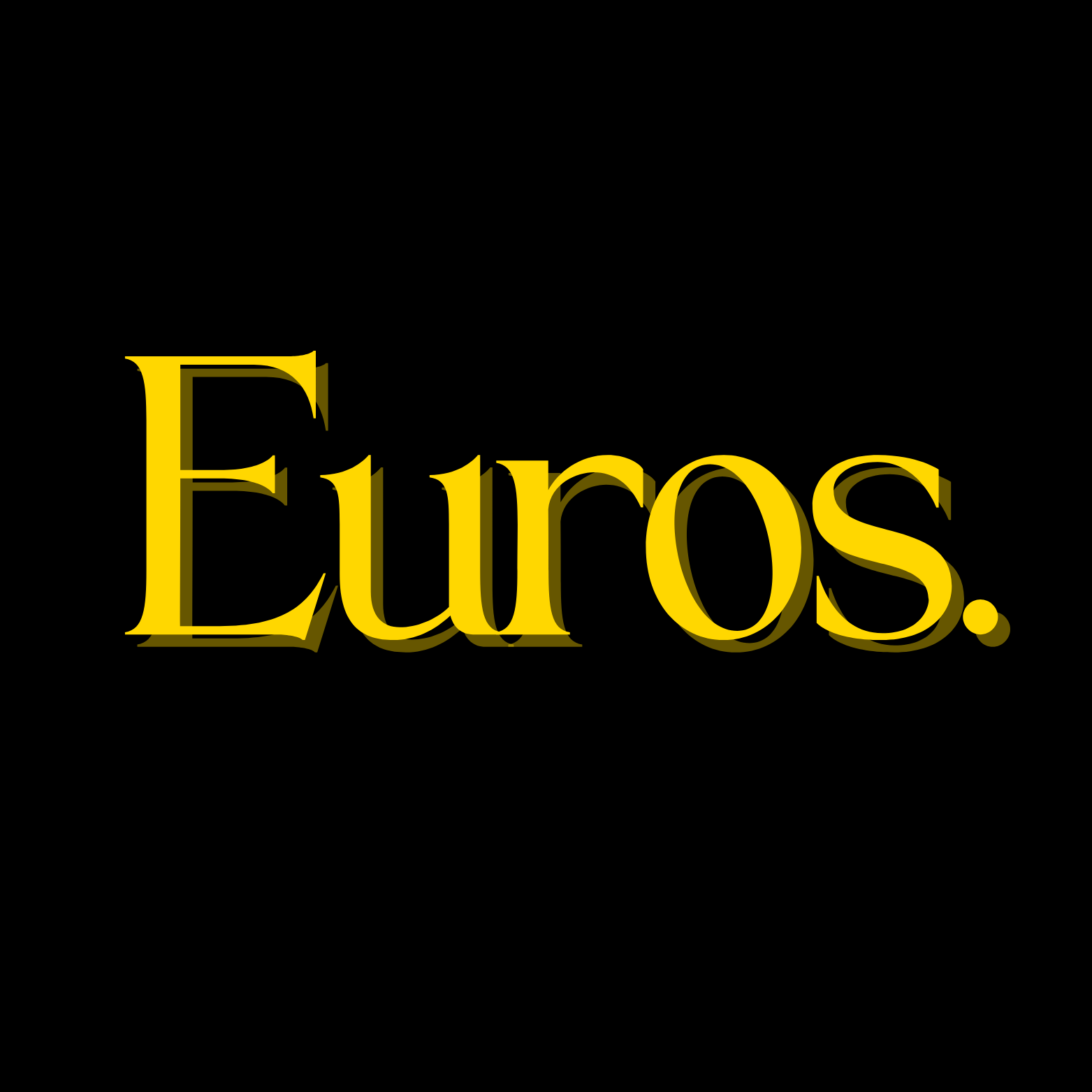 Euros Chocolate
